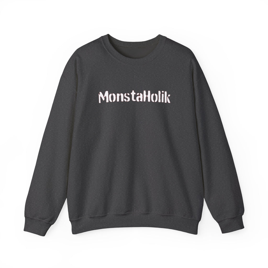 MonstaHolik Graphic Sweatshirt — Character Collage Crewneck