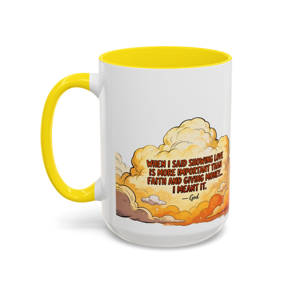 Godawfuls Coffee Mug — "Love is The greatest..." Inspirational Faith Coffee Mug