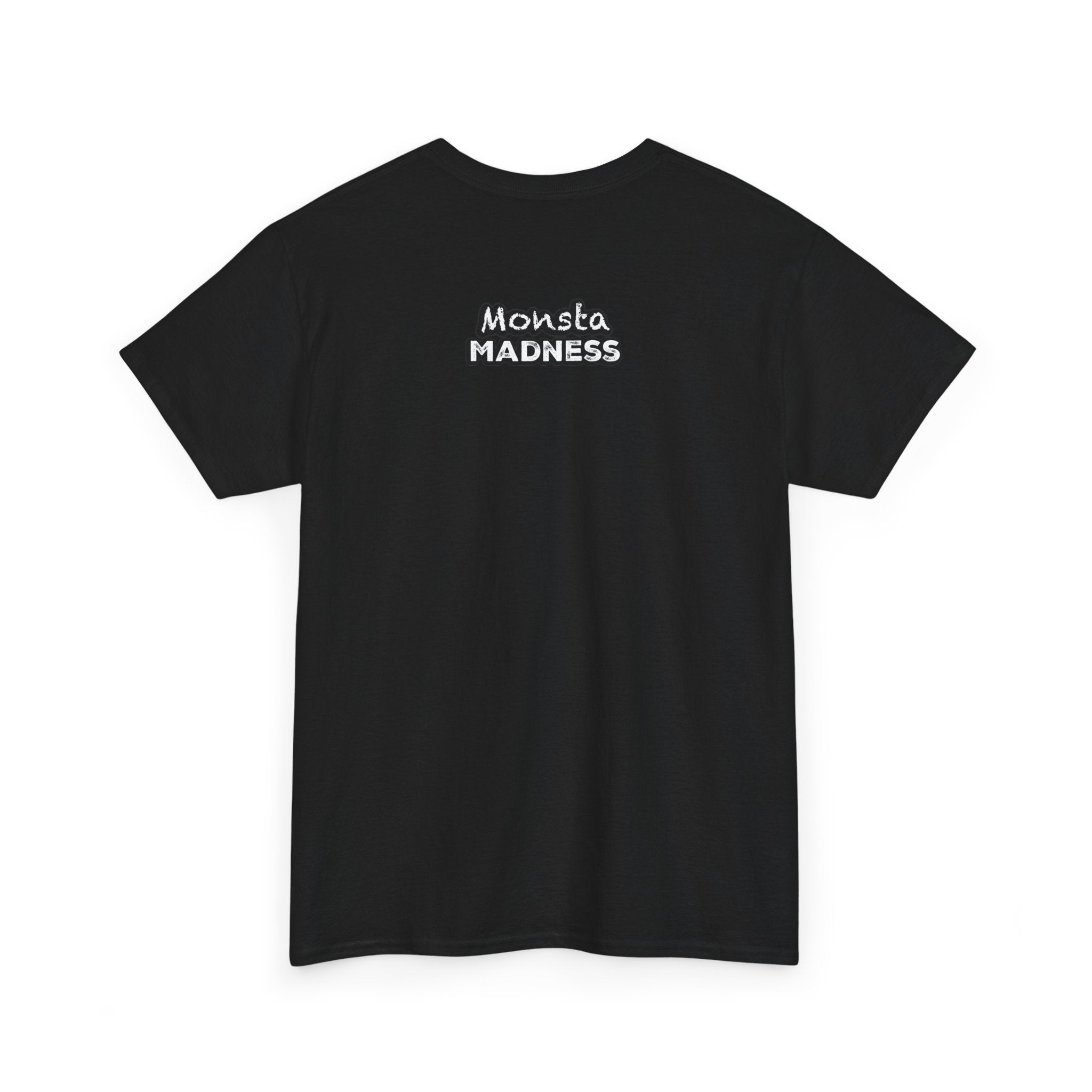 Monsta Madness Real Monstas Dont Bully Unisex Heavy Cotton Tee