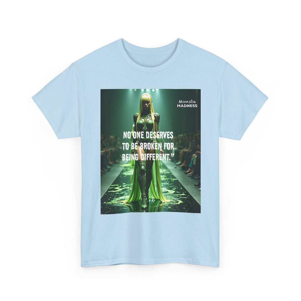 Monsta Madness  Gilgora Swamp Drip Different Is Power Unisex Heavy Cotton Tee