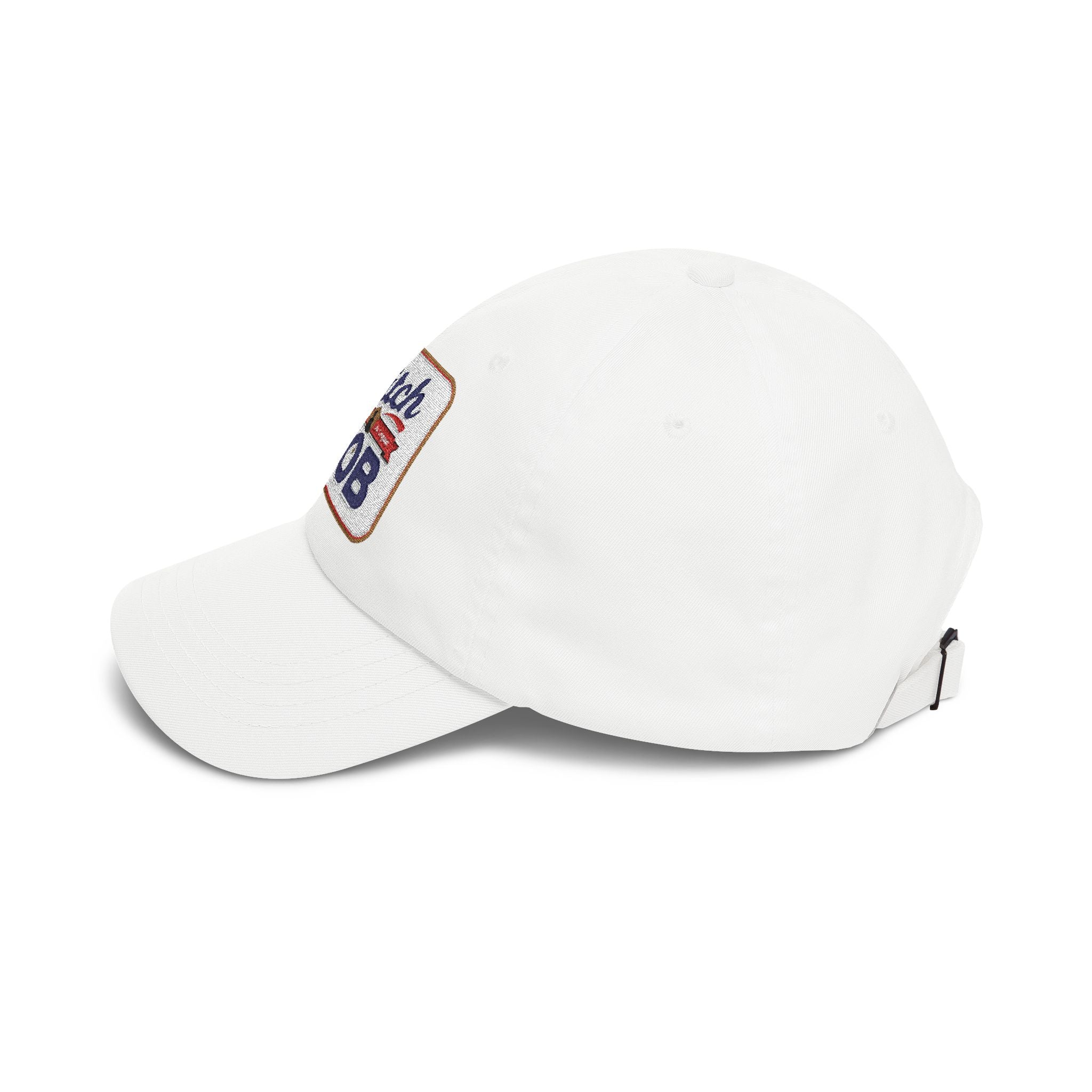 Glitch Mob Embroidered Classic Dad Cap — White Logo Baseball Hat