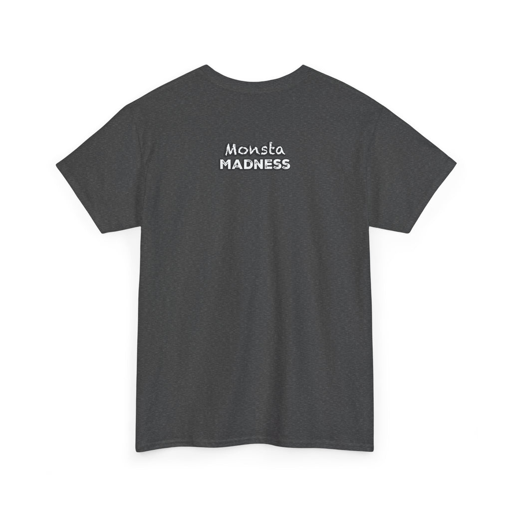 Monsta Madness Real Monstas Dont Bully Unisex Heavy Cotton Tee