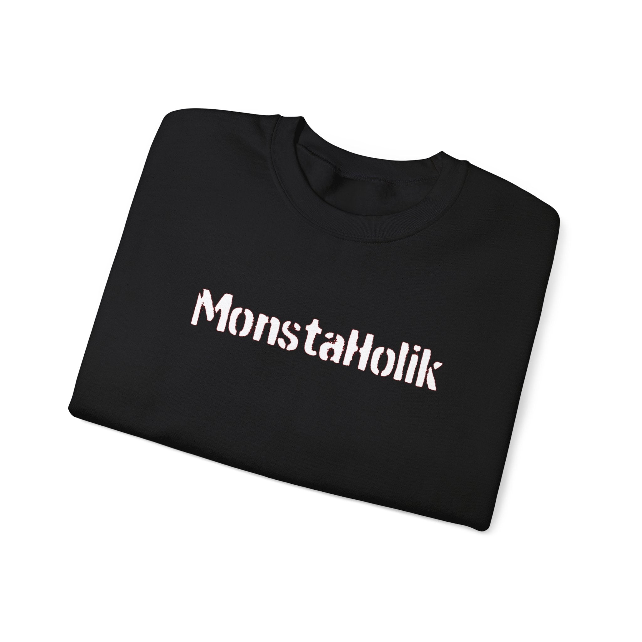 MonstaHolik Graphic Sweatshirt — Character Collage Crewneck
