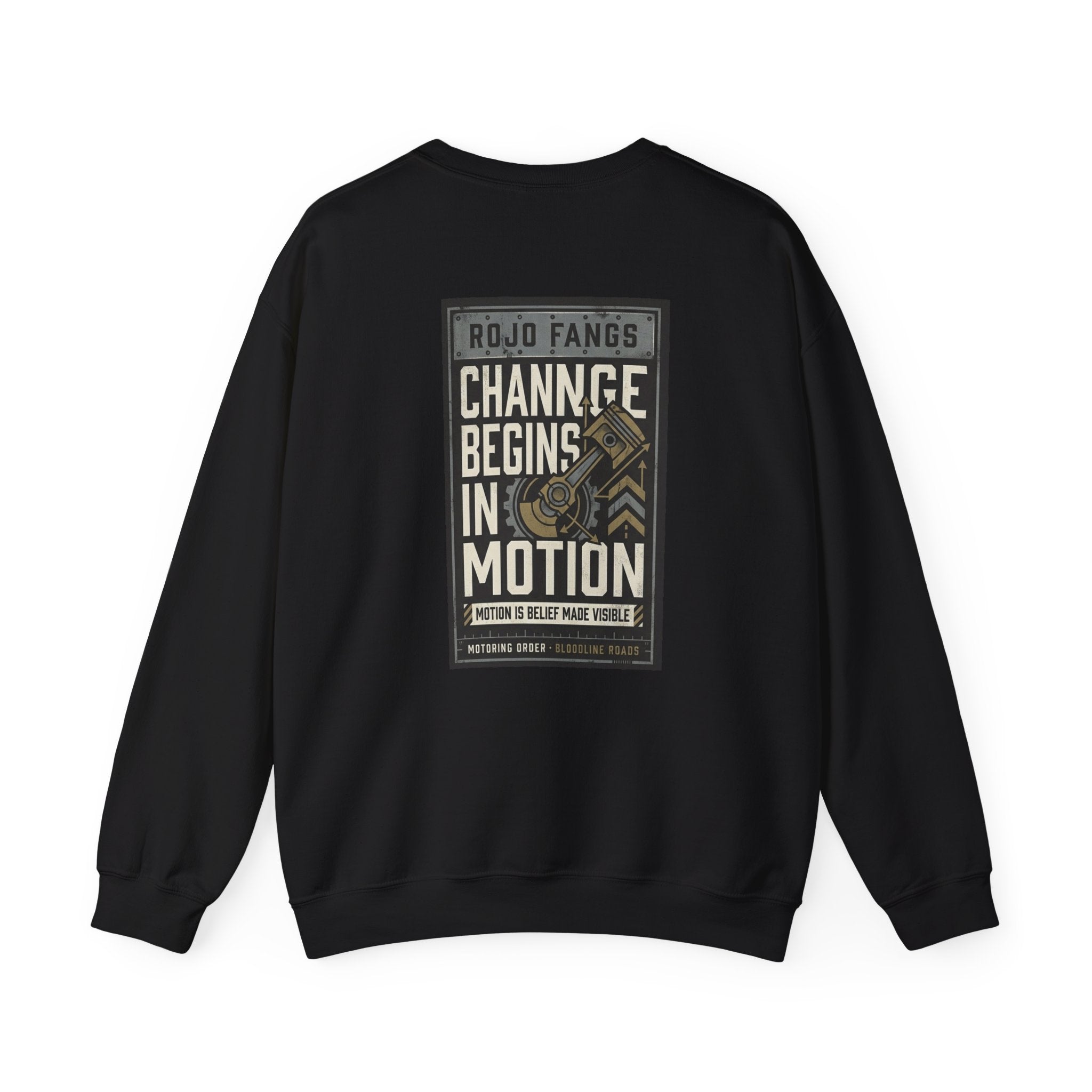 Torque Fangs Change In Motion Crewneck Sweatshirt