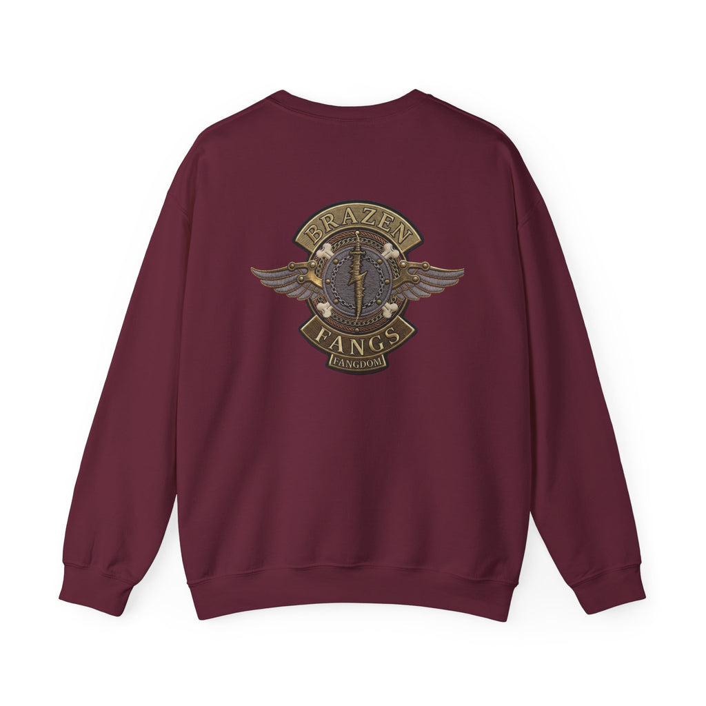 Brazen Fangs' Edition 1 Vintage Patch Crewneck Sweatshirt
