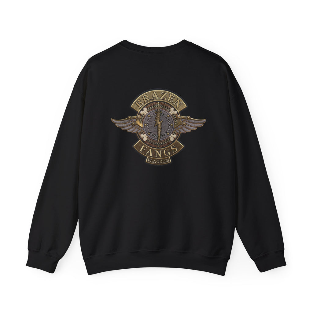 Brazen Fangs' Edition 1 Vintage Patch Crewneck Sweatshirt