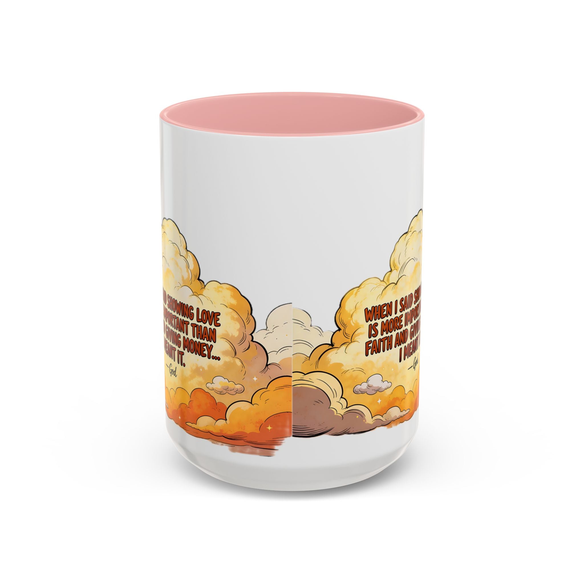 Godawfuls Coffee Mug — "Love is The greatest..." Inspirational Faith Coffee Mug