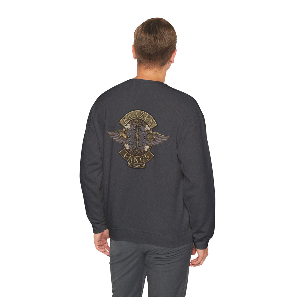 Brazen Fangs' Edition 1 Vintage Patch Crewneck Sweatshirt