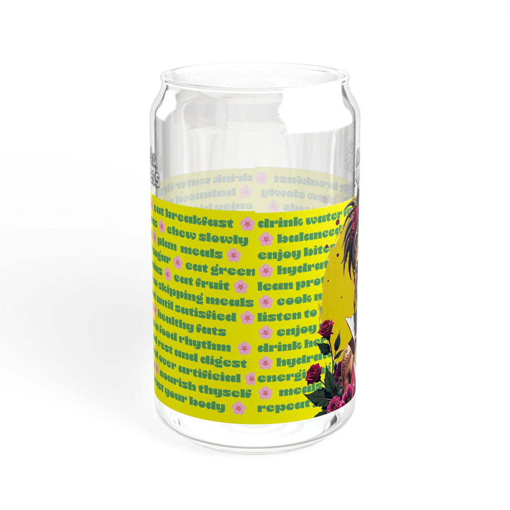 Monsta Madness “Demonades” 16oz Sipper Glass Moonglow Demon Hunters Edition