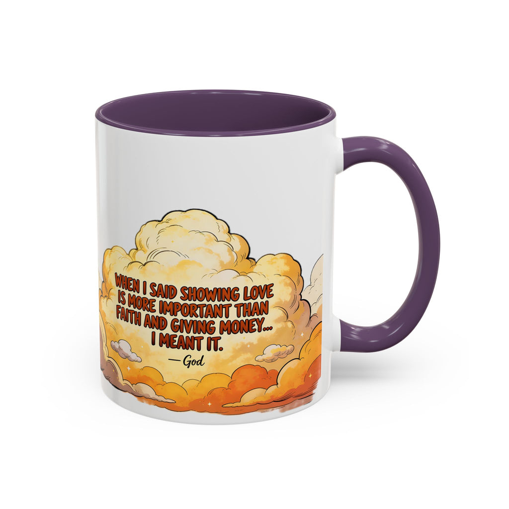 Godawfuls Coffee Mug — "Love is The greatest..." Inspirational Faith Coffee Mug