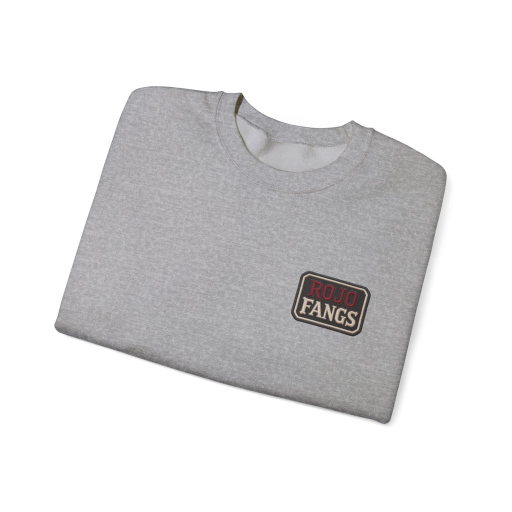 'Rojo Fangs' Edition 1 Vintage Patch Racing Logo Crewneck Sweatshirt