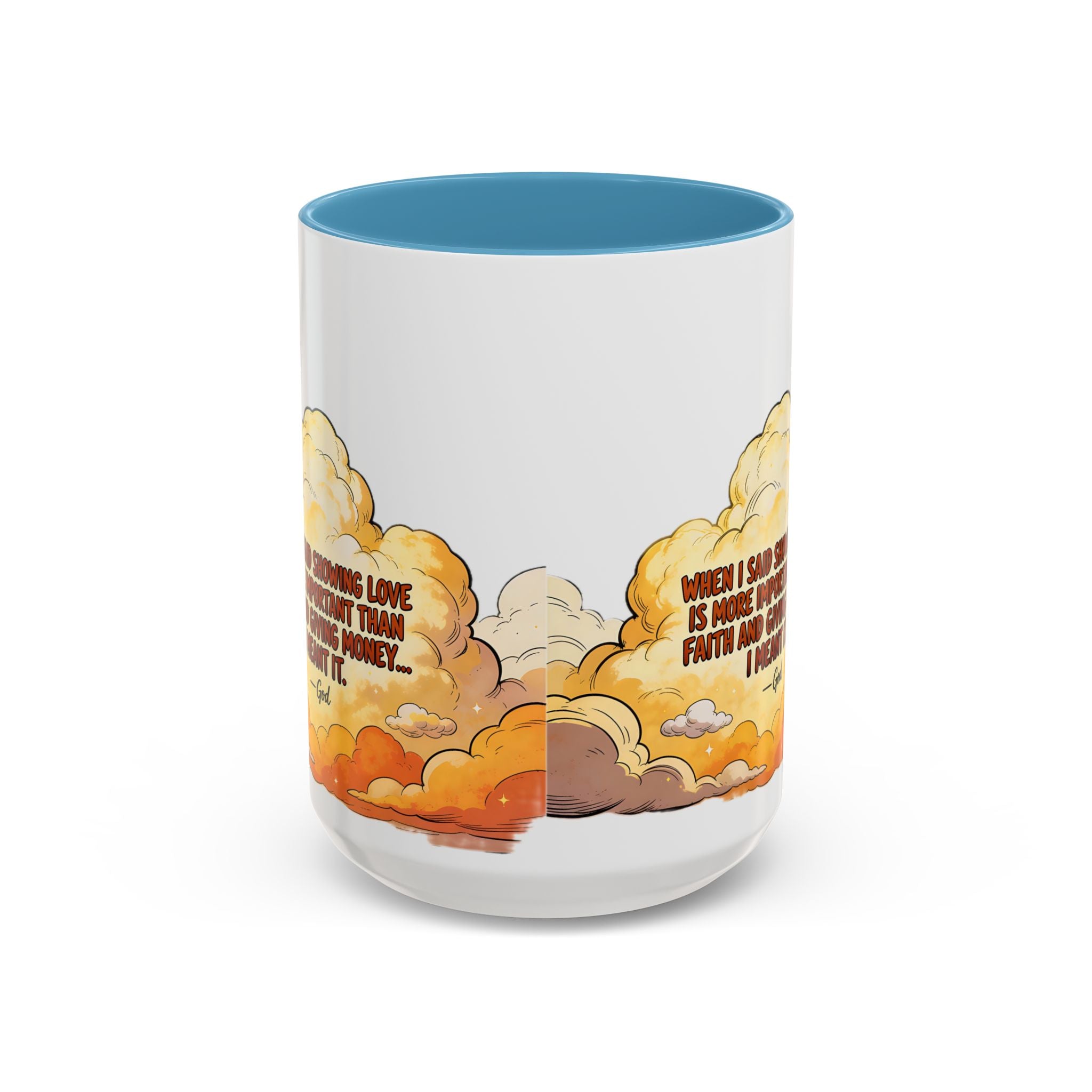Godawfuls Coffee Mug — "Love is The greatest..." Inspirational Faith Coffee Mug