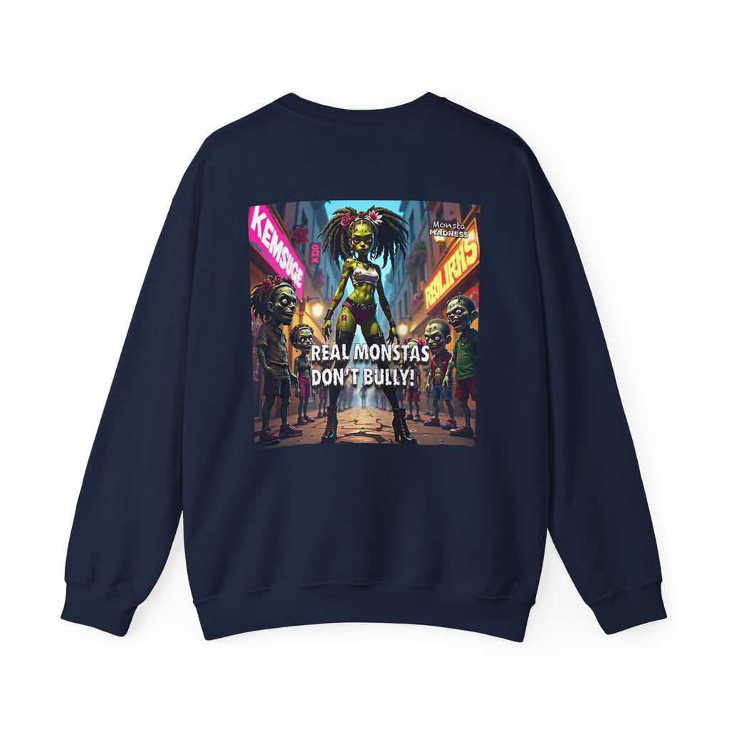 MonstaHolik Graphic Sweatshirt — No Bullying