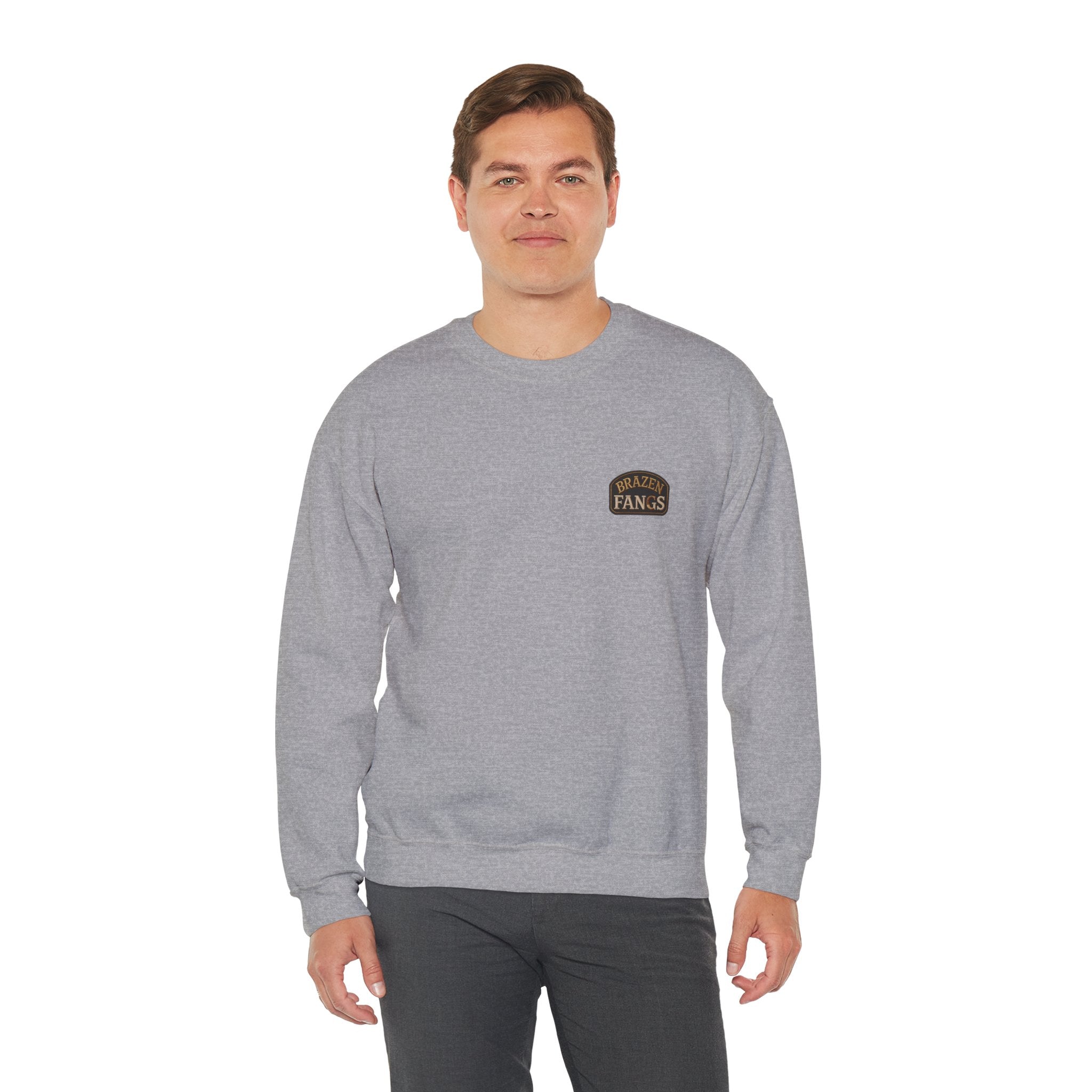Brazen Fangs' Edition 1 Vintage Patch Crewneck Sweatshirt