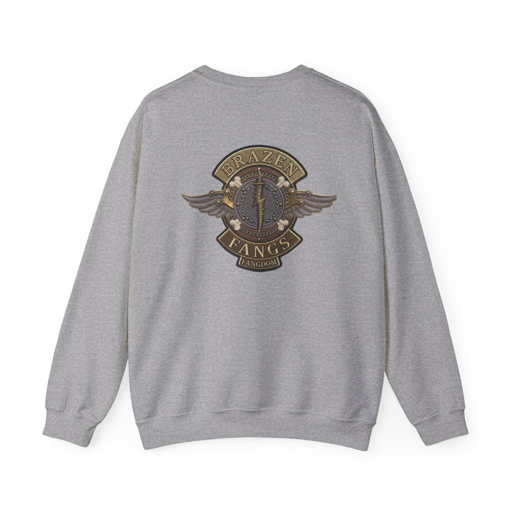 Brazen Fangs' Edition 1 Vintage Patch Crewneck Sweatshirt