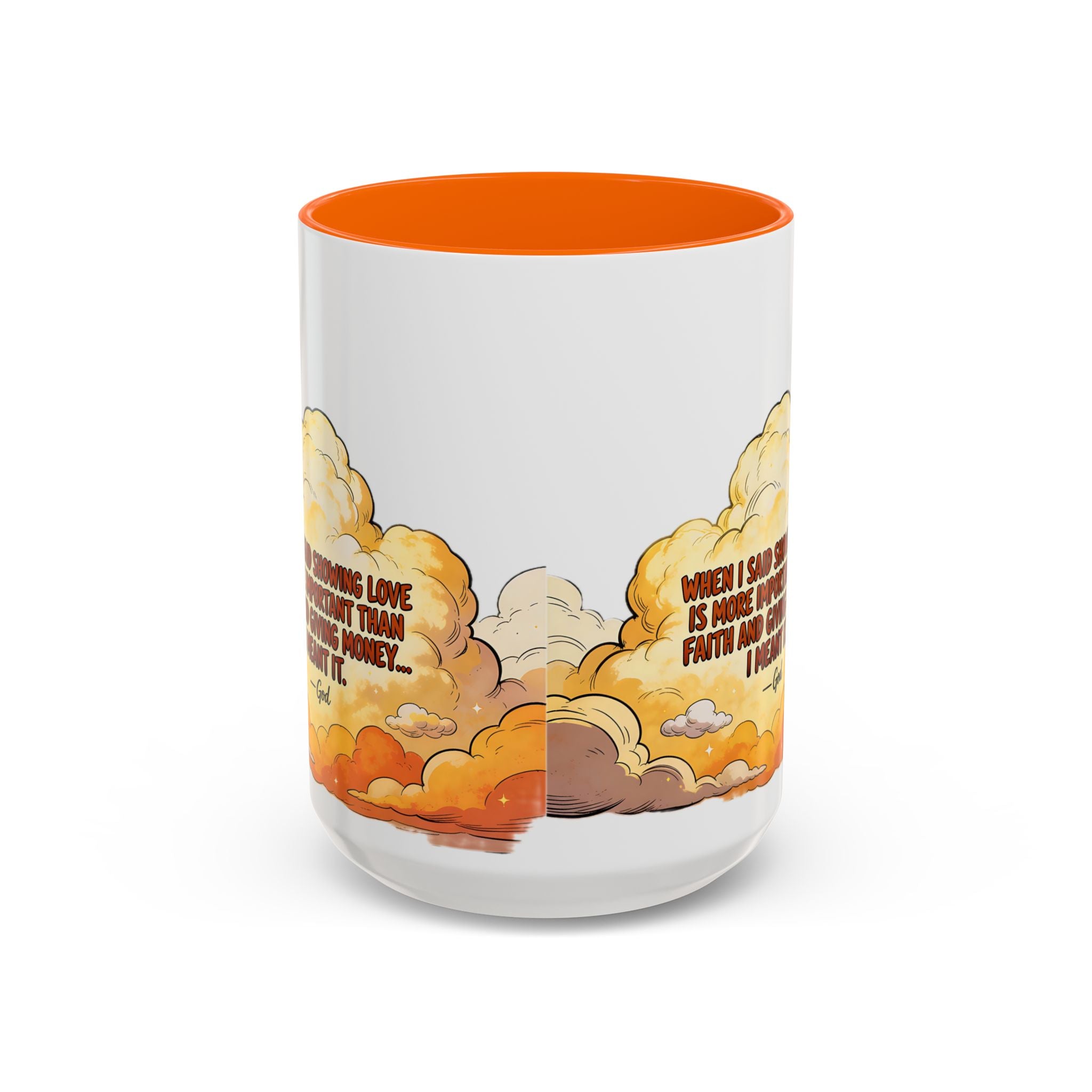 Godawfuls Coffee Mug — "Love is The greatest..." Inspirational Faith Coffee Mug