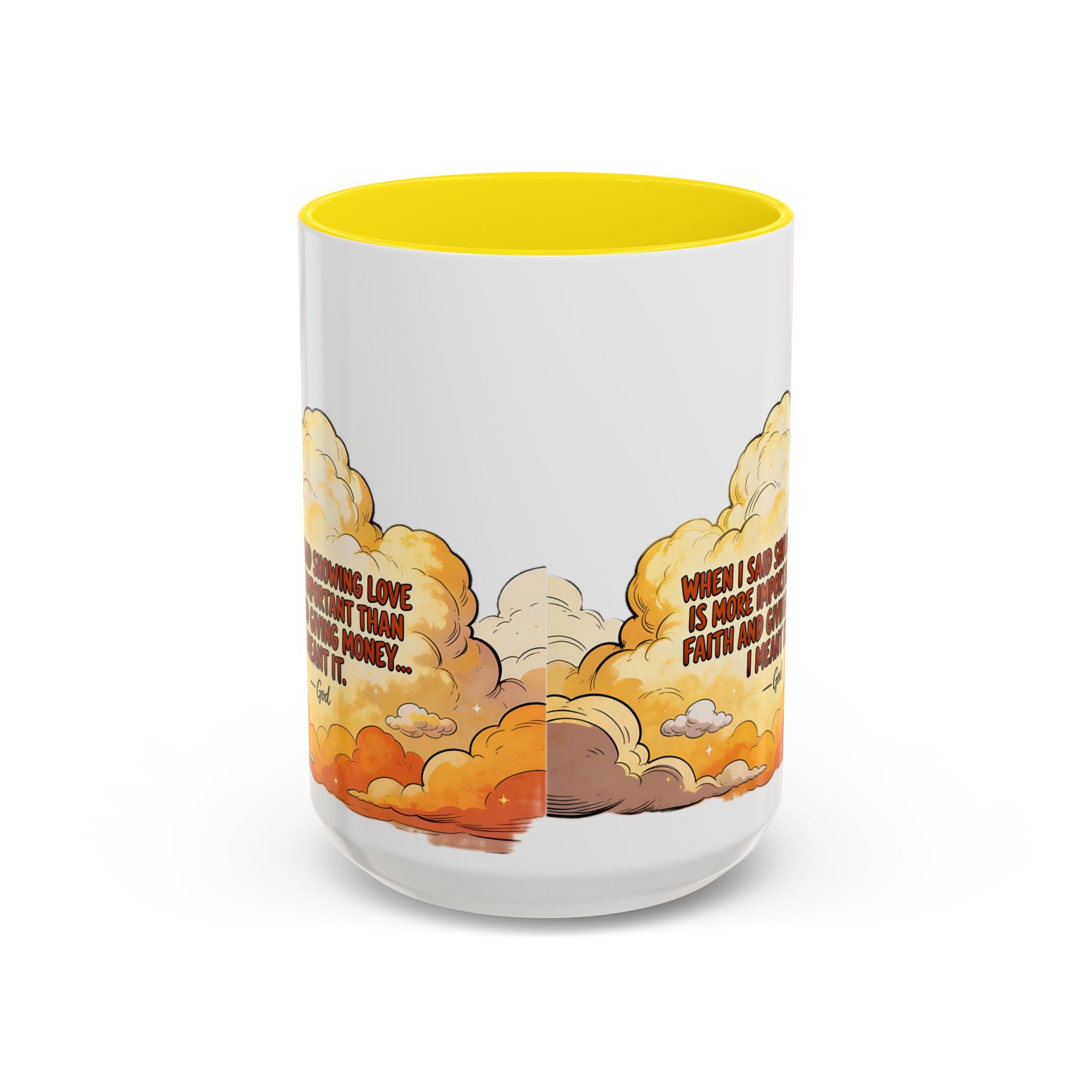 Godawfuls Coffee Mug — "Love is The greatest..." Inspirational Faith Coffee Mug