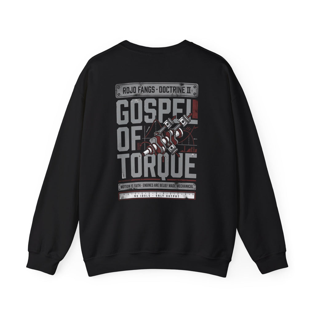 Torque Fangs Gospel of Torque Crewneck Sweatshirt