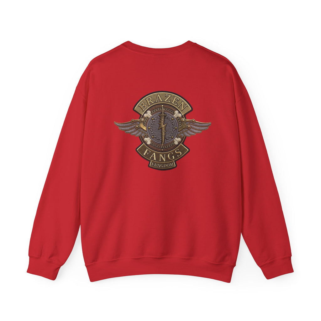 Brazen Fangs' Edition 1 Vintage Patch Crewneck Sweatshirt