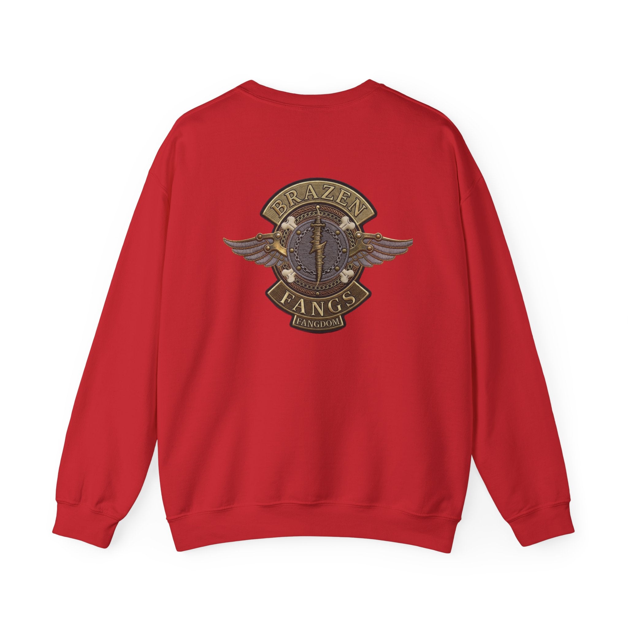 Brazen Fangs' Edition 1 Vintage Patch Crewneck Sweatshirt