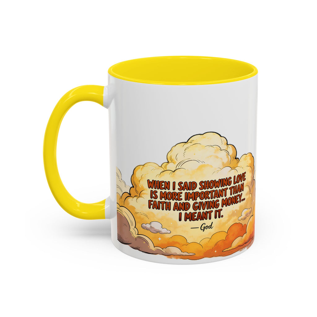 Godawfuls Coffee Mug — "Love is The greatest..." Inspirational Faith Coffee Mug