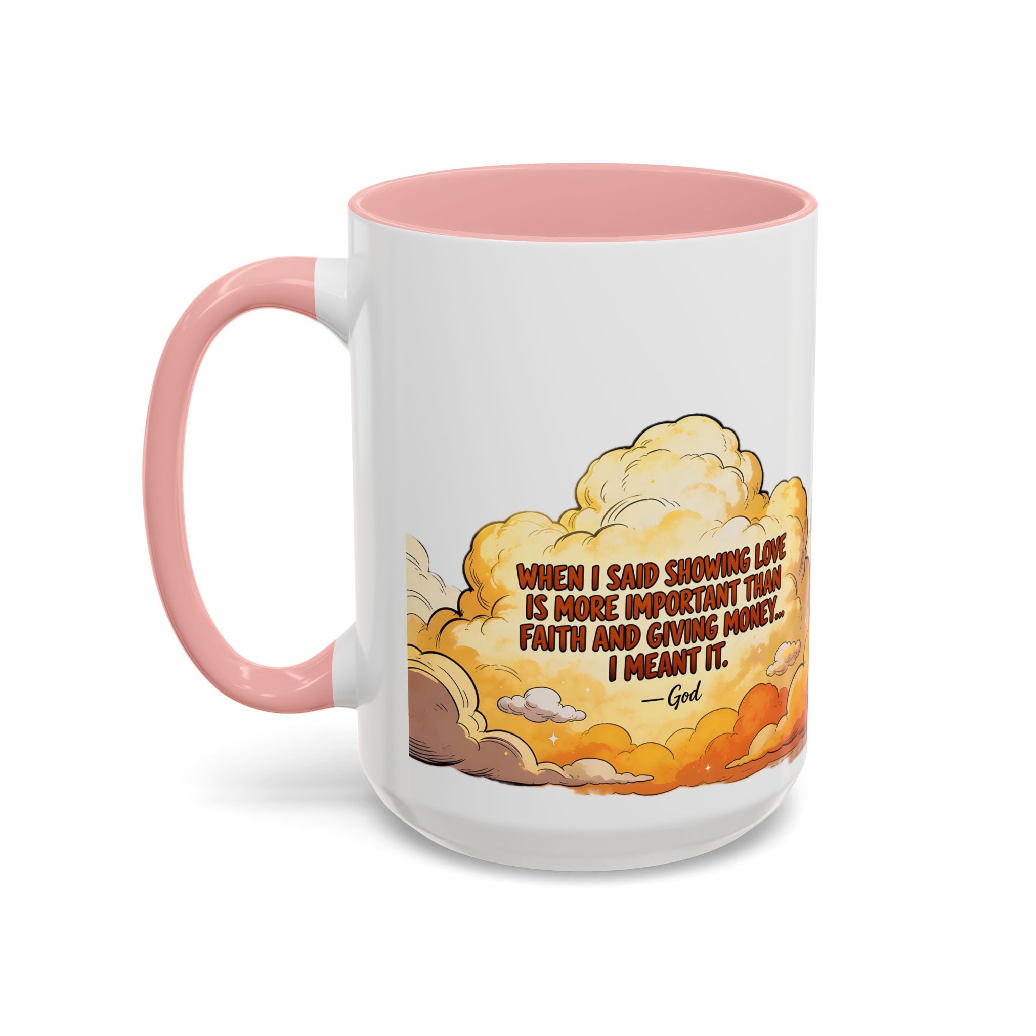 Godawfuls Coffee Mug — "Love is The greatest..." Inspirational Faith Coffee Mug