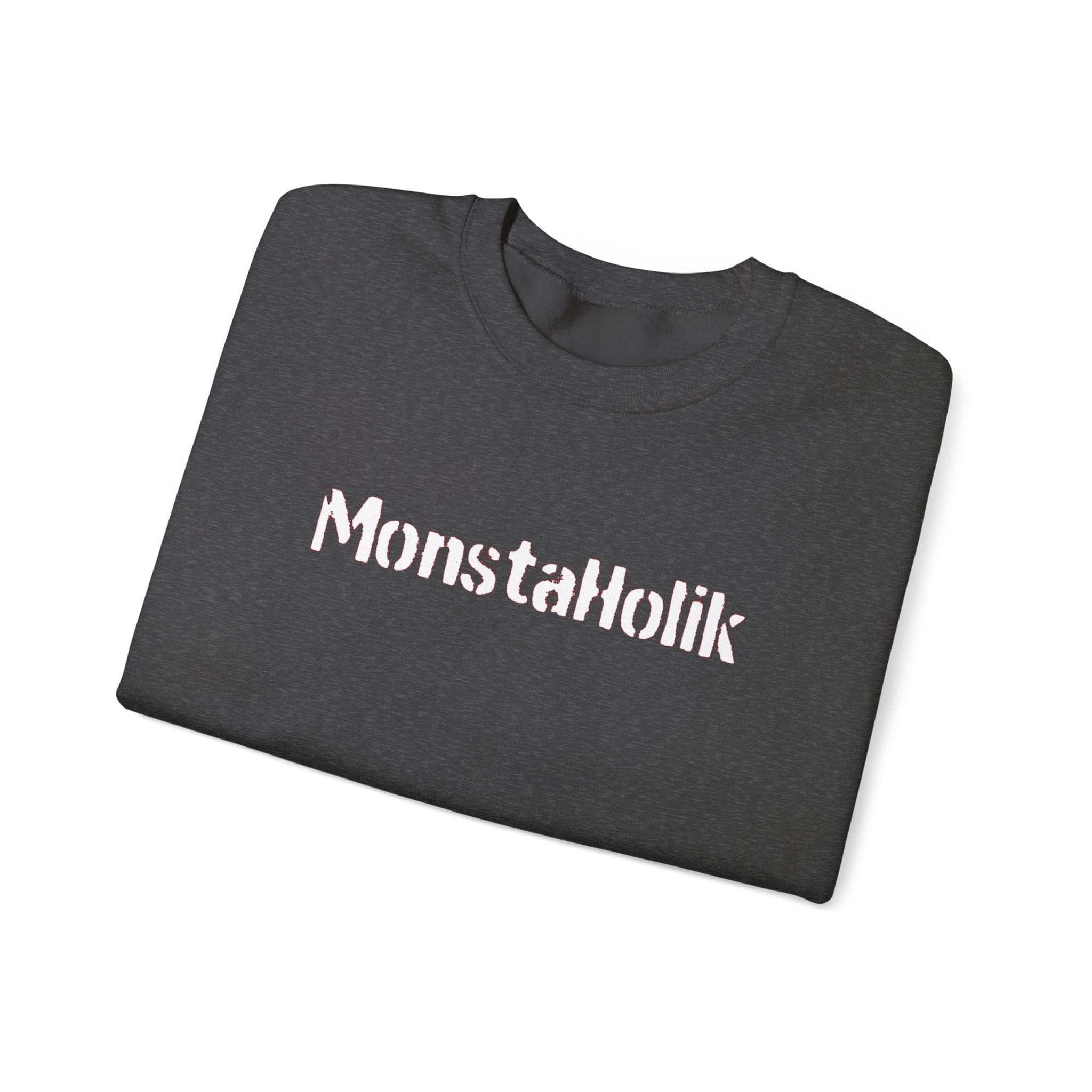 MonstaHolik Graphic Sweatshirt — Character Collage Crewneck
