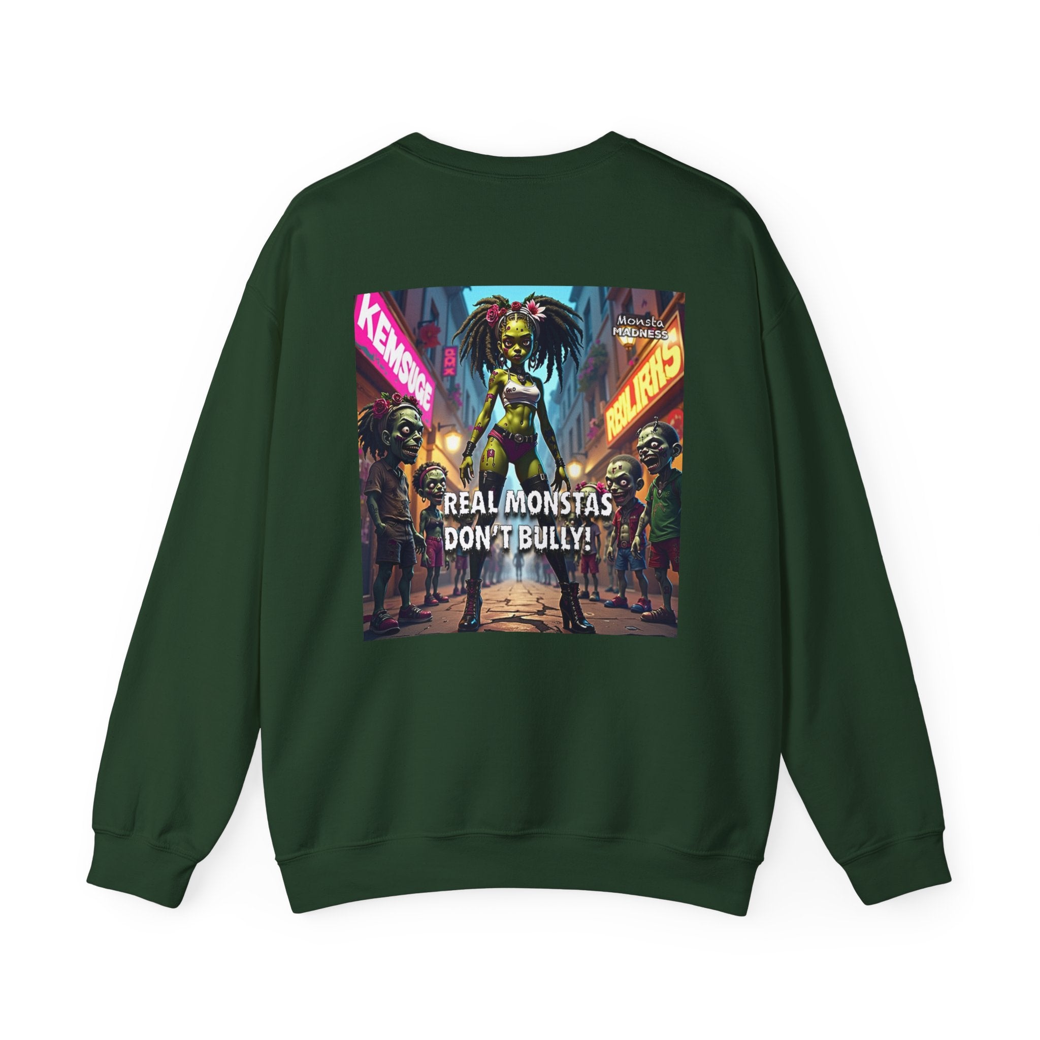 MonstaHolik Graphic Sweatshirt — No Bullying