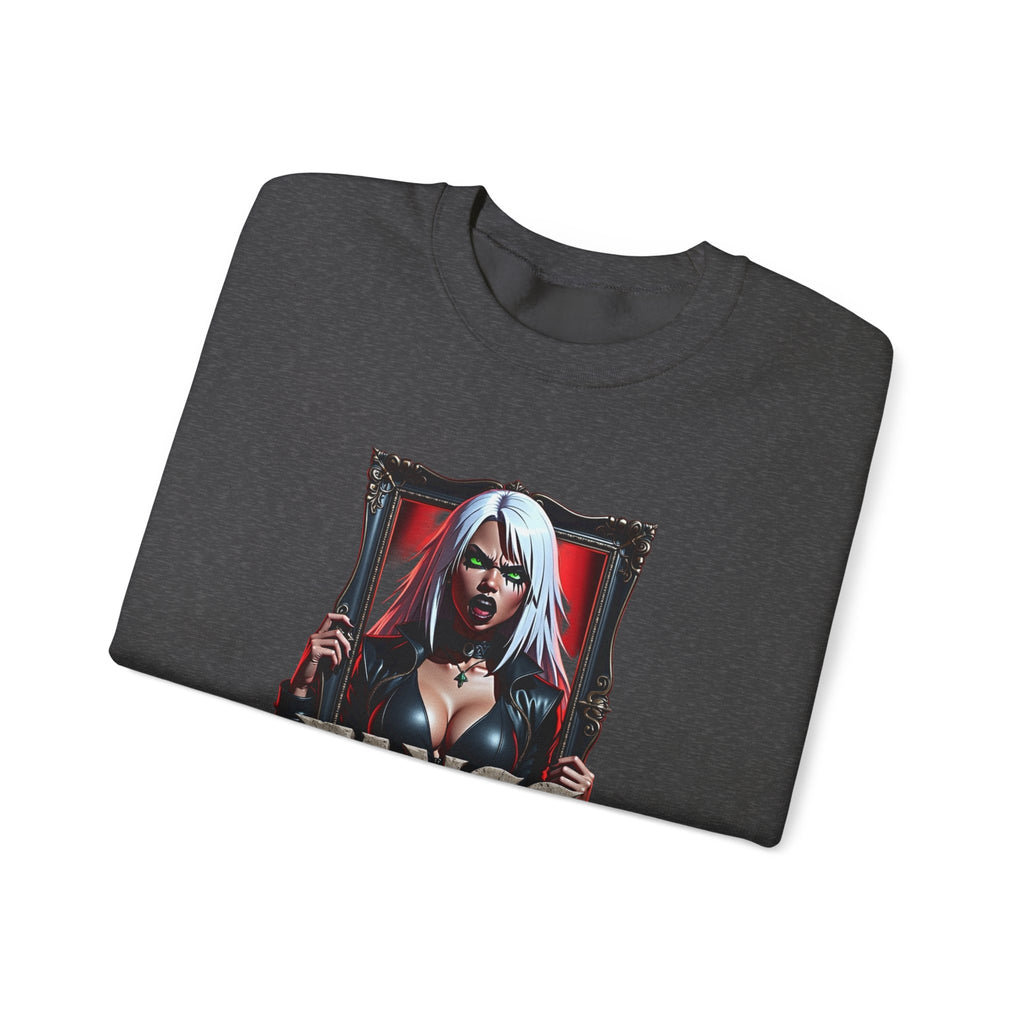 "Monsta Madness: "Fangs in the Frame” Signature Sweatshirt