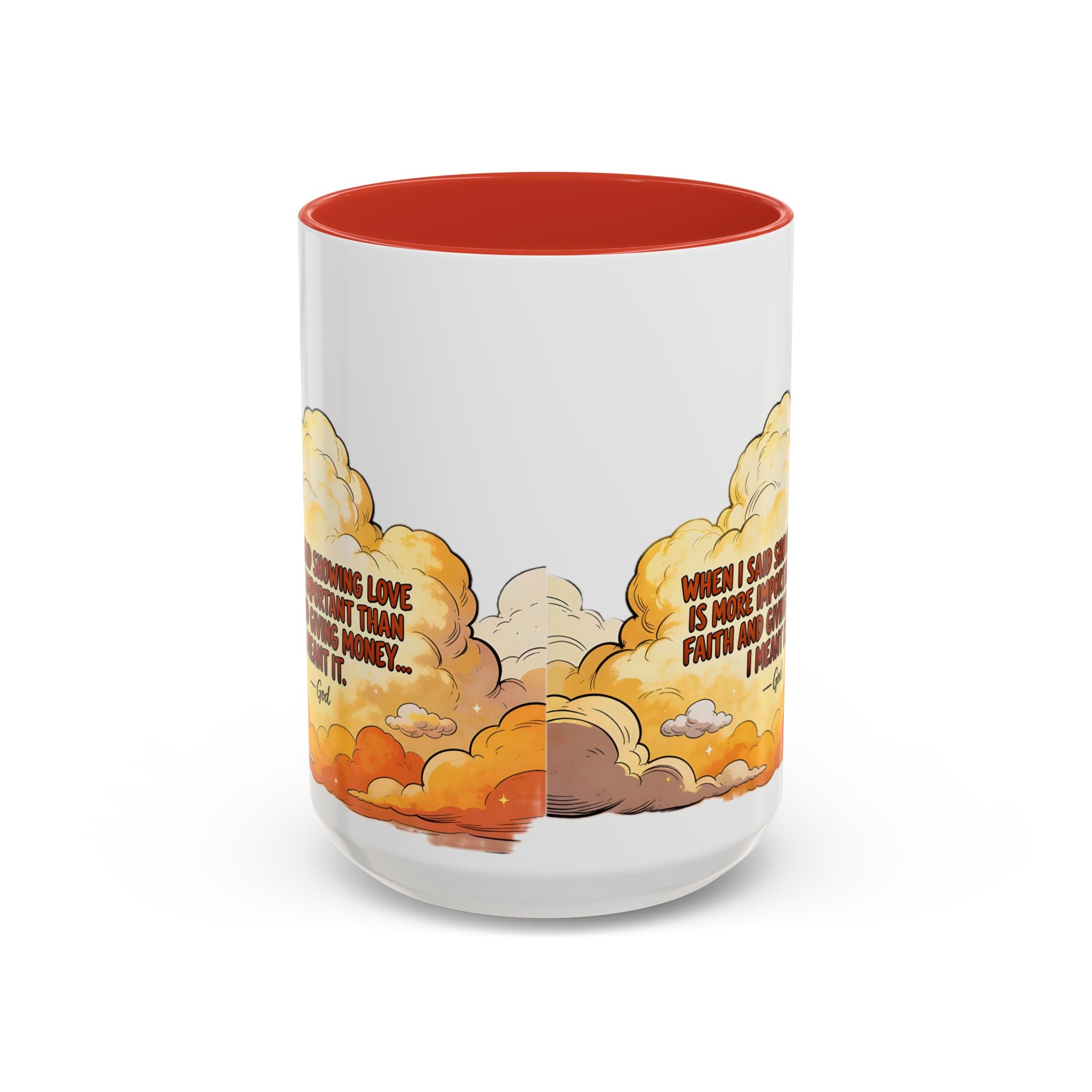 Godawfuls Coffee Mug — "Love is The greatest..." Inspirational Faith Coffee Mug
