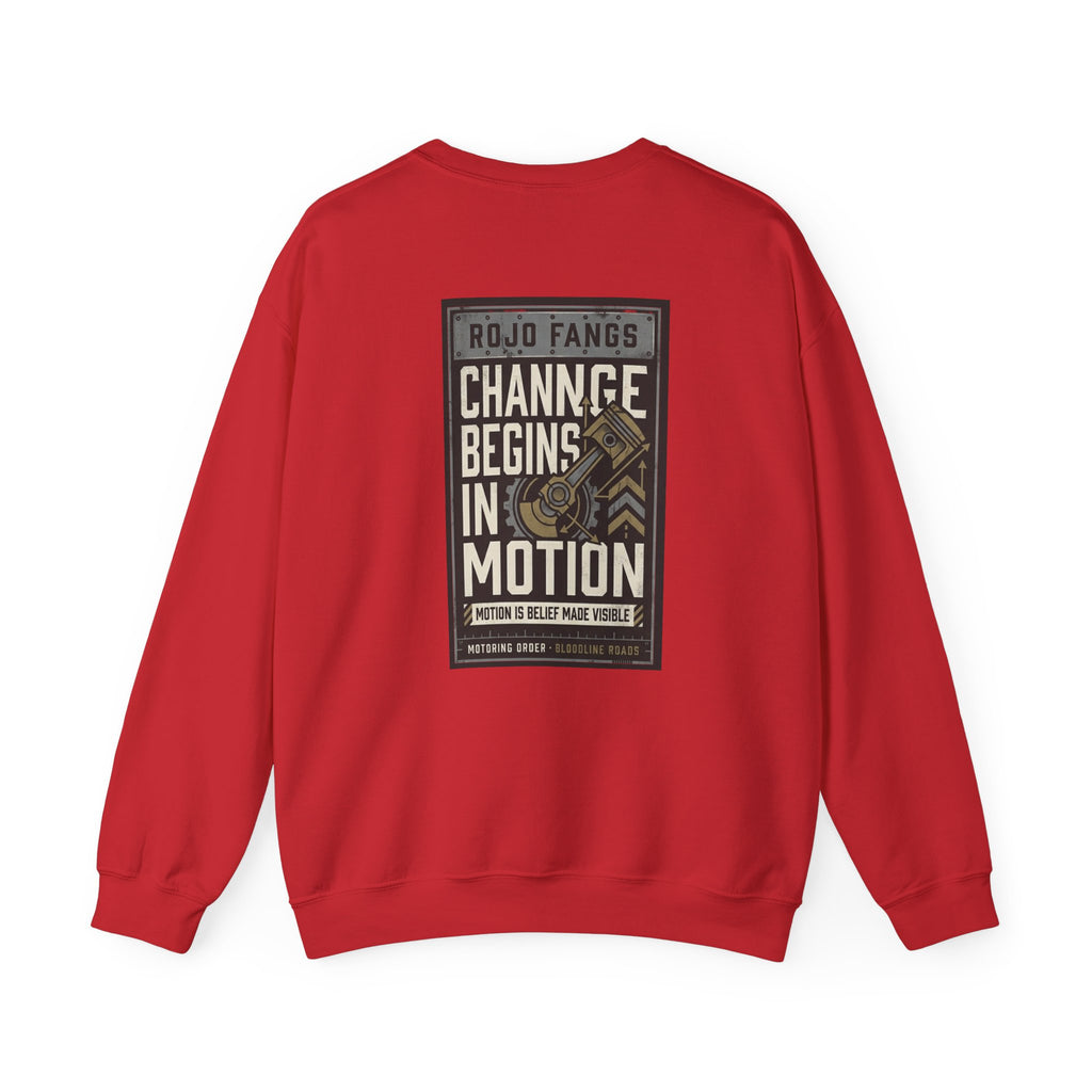 Torque Fangs Change In Motion Crewneck Sweatshirt