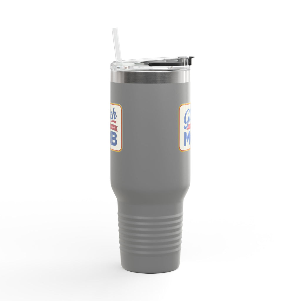 "Glitch Mob" Retro Logo Tumbler 40 oz Insulated