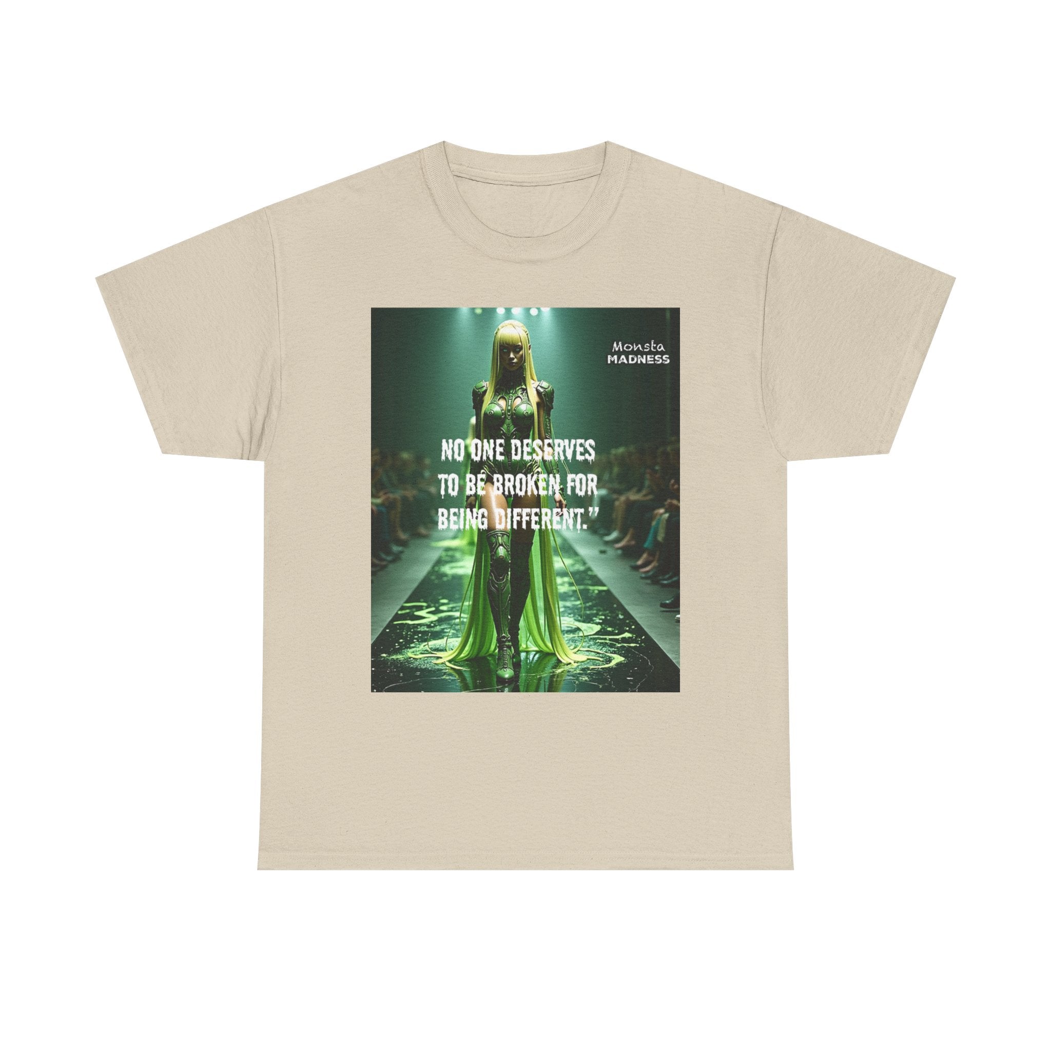 Monsta Madness  Gilgora Swamp Drip Different Is Power Unisex Heavy Cotton Tee