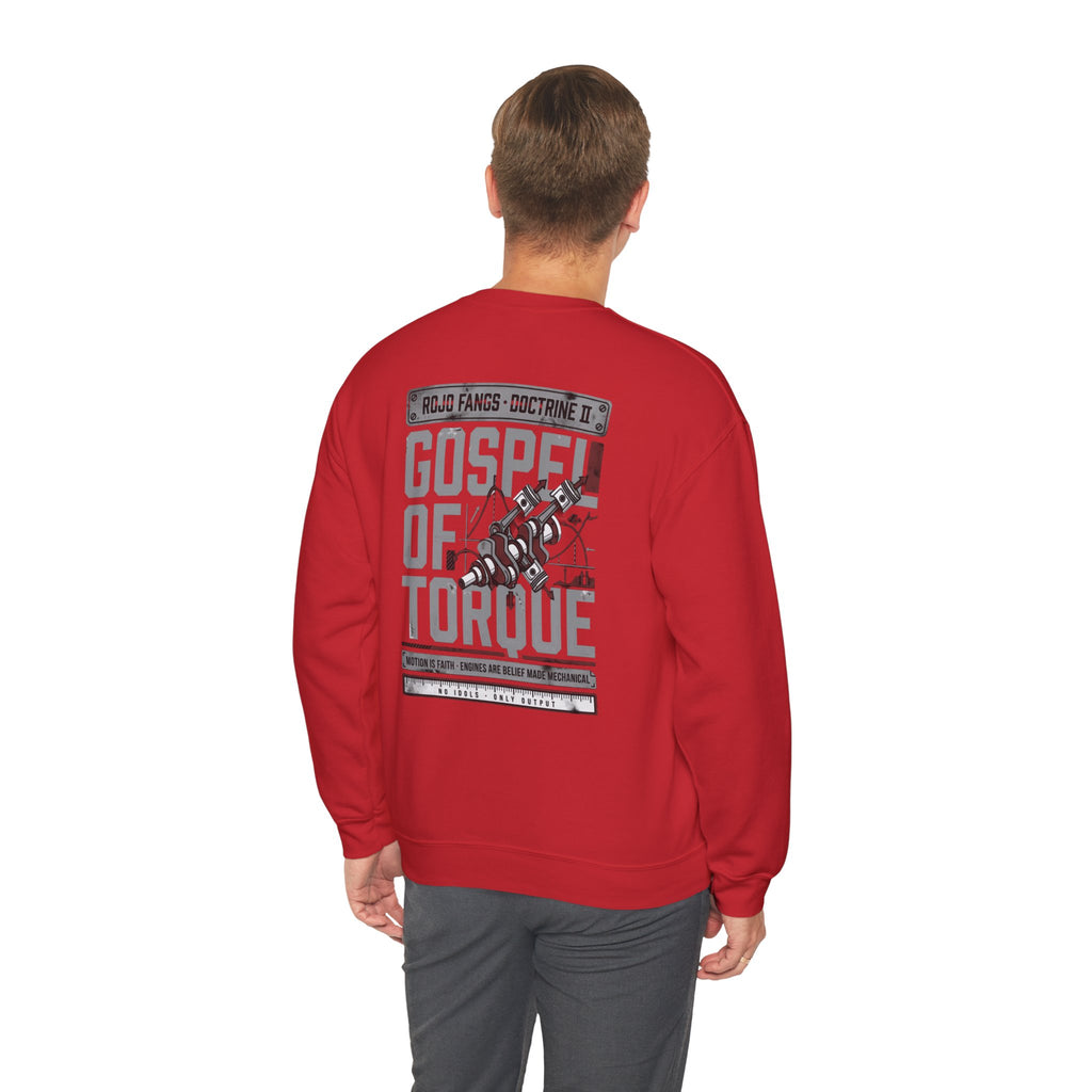 Torque Fangs Gospel of Torque Crewneck Sweatshirt