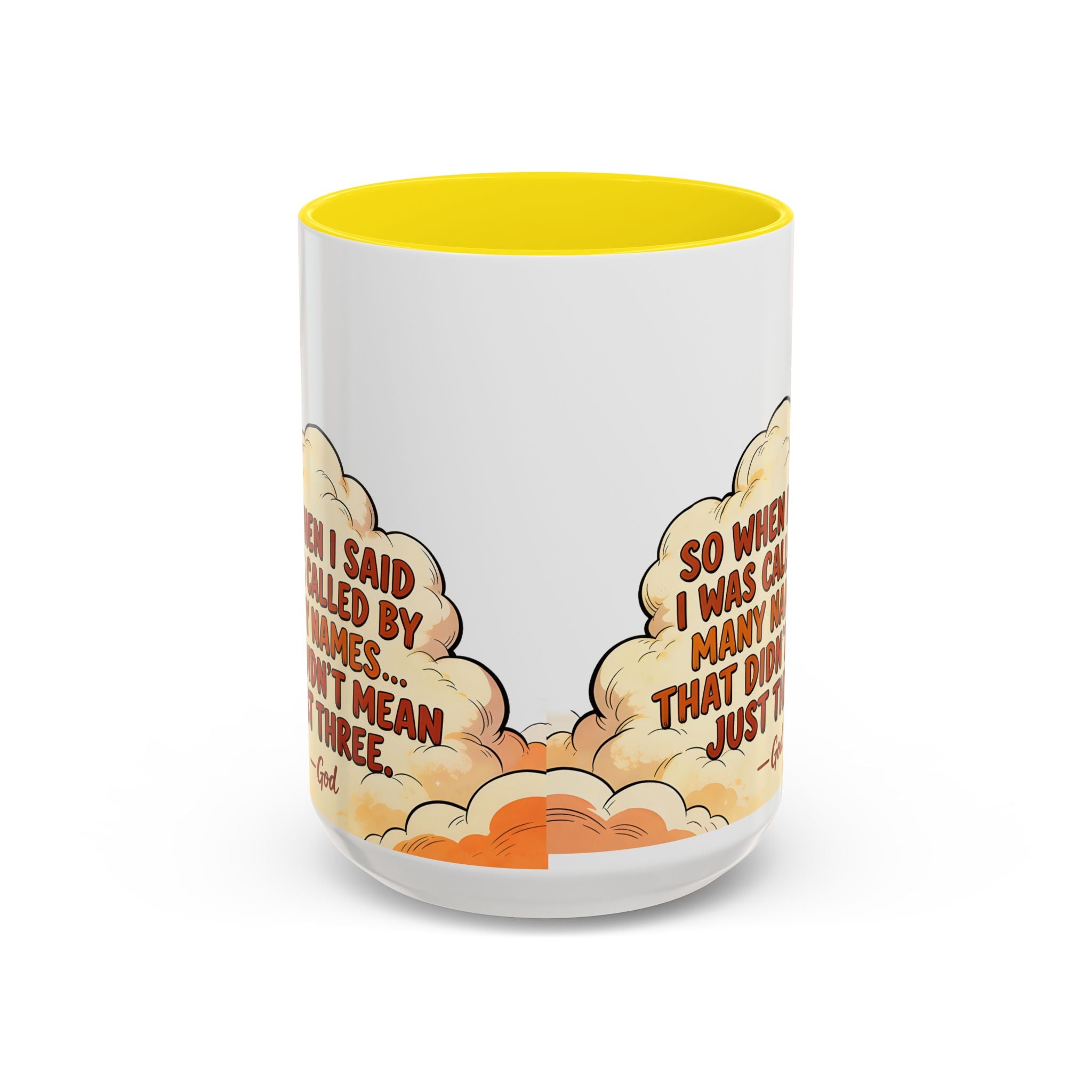 Godawfuls Coffee Mug — "Called by Many Names..." Inspirational Faith Coffee Mug