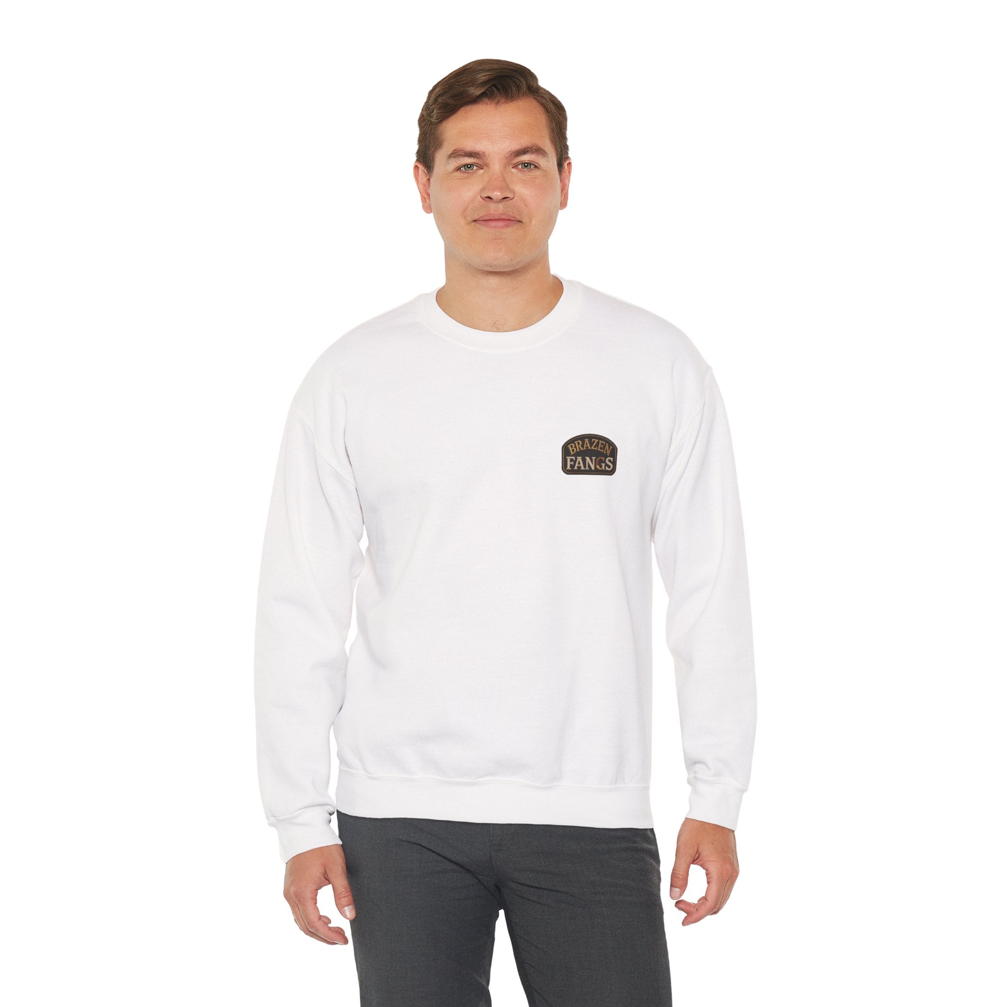 Brazen Fangs' Edition 1 Vintage Patch Crewneck Sweatshirt