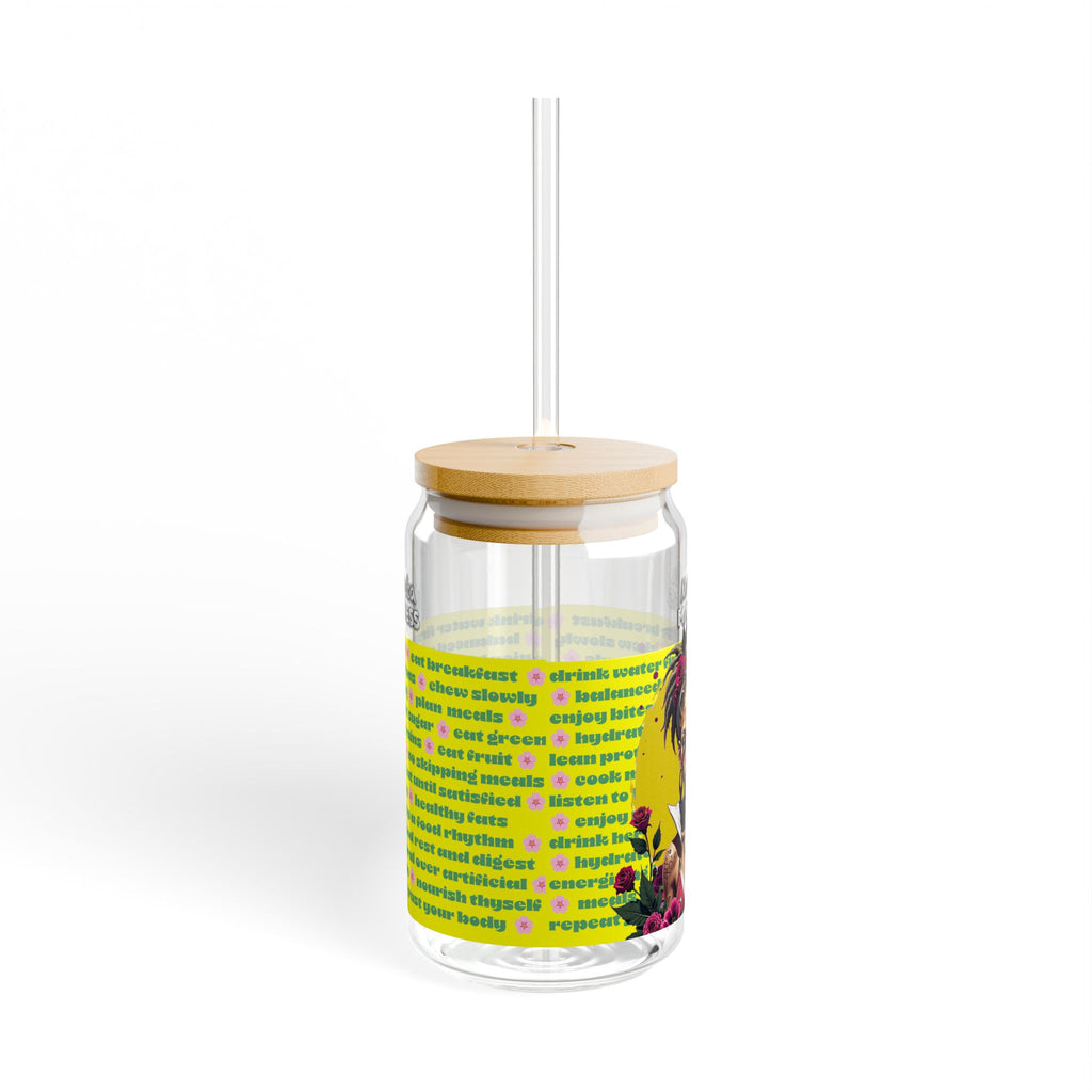 Monsta Madness “Demonades” 16oz Sipper Glass Moonglow Demon Hunters Edition