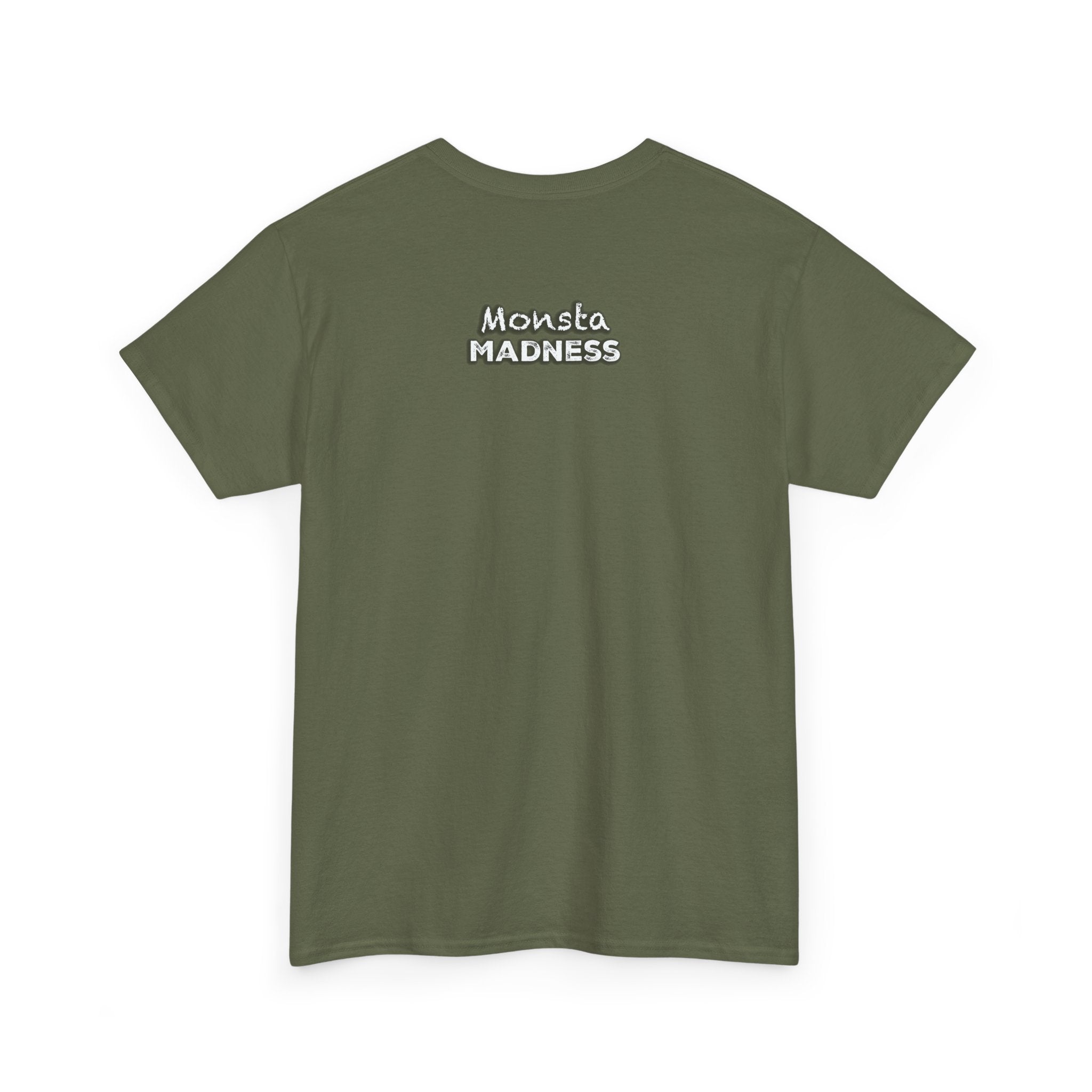 Monsta Madness Real Monstas Dont Bully Unisex Heavy Cotton Tee
