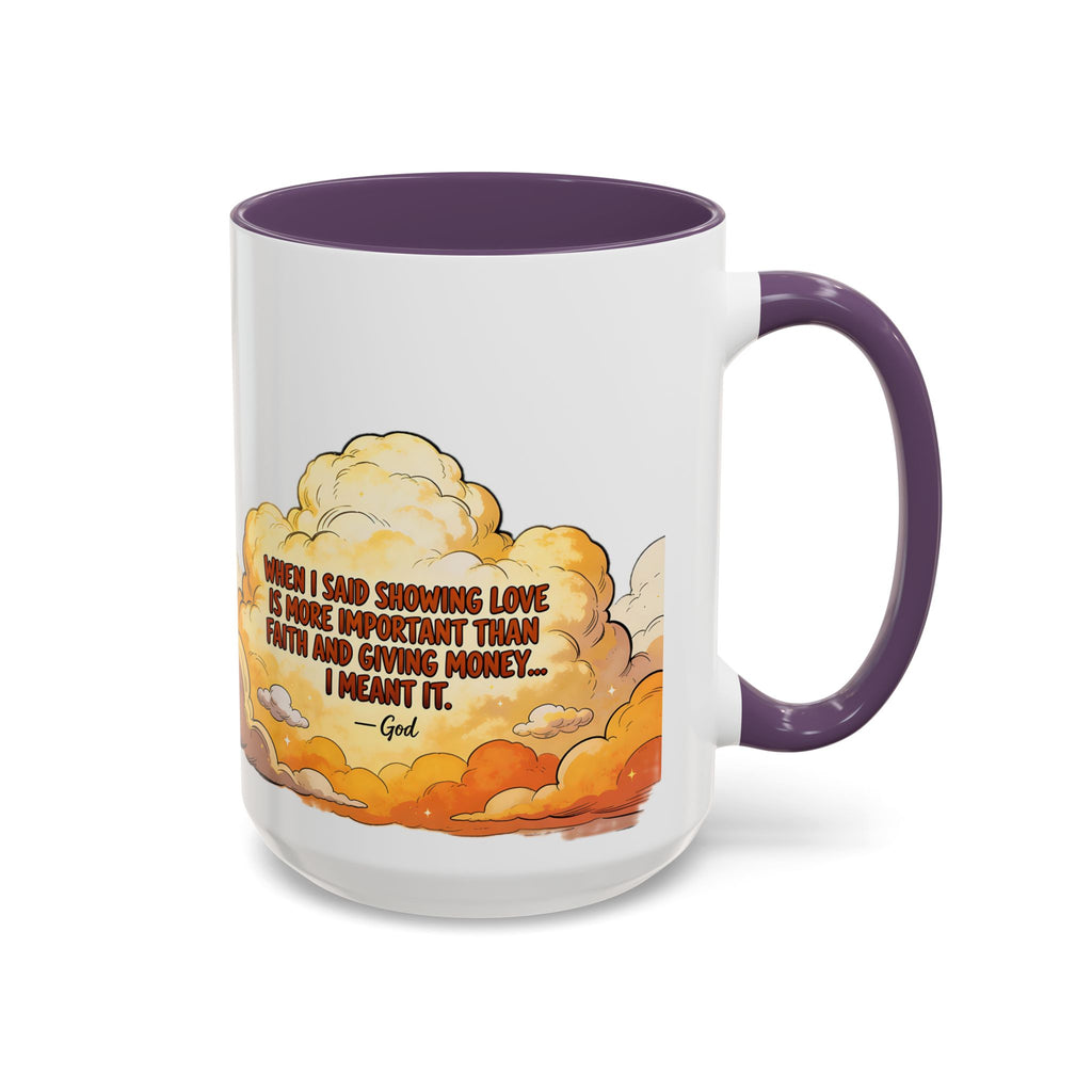 Godawfuls Coffee Mug — "Love is The greatest..." Inspirational Faith Coffee Mug
