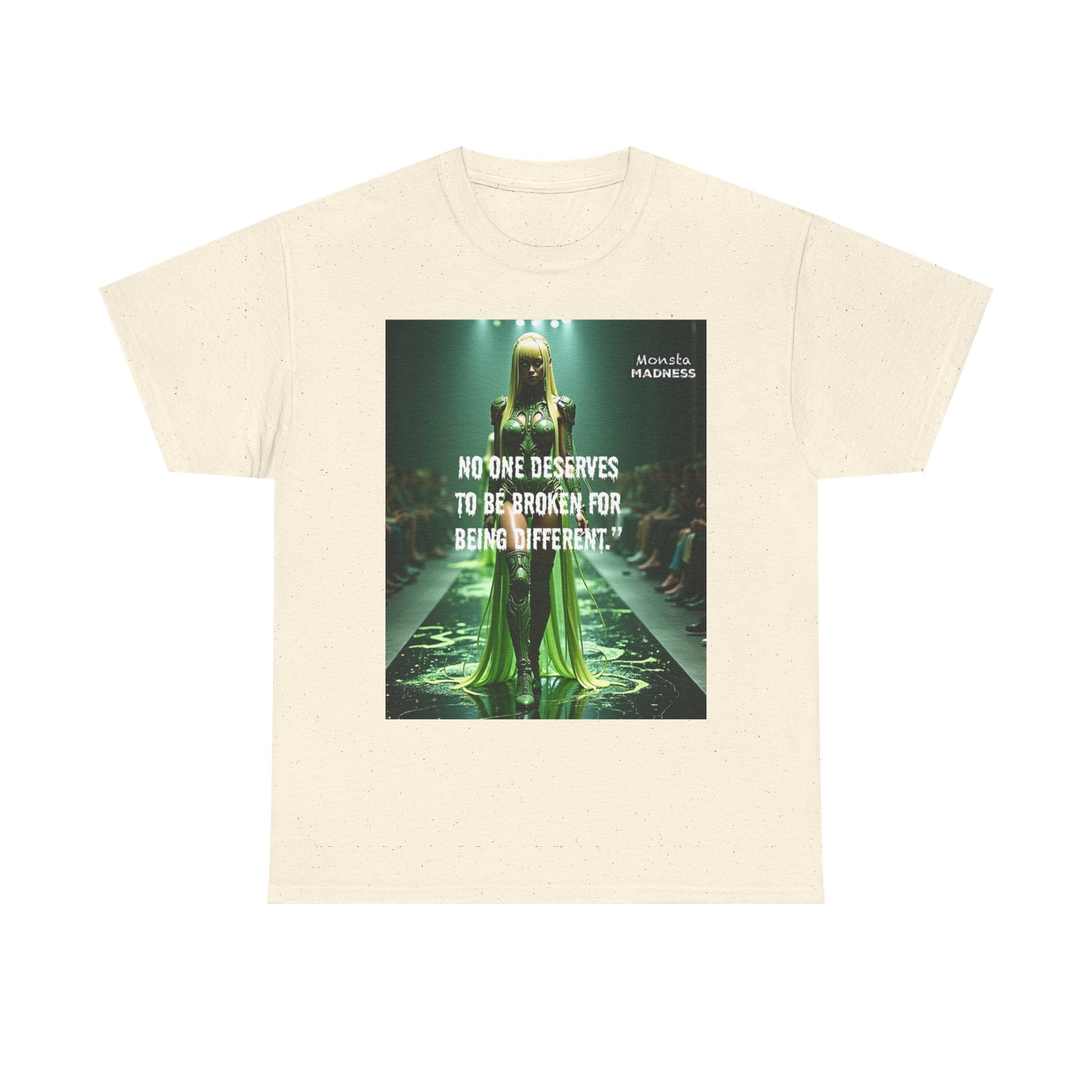 Monsta Madness  Gilgora Swamp Drip Different Is Power Unisex Heavy Cotton Tee