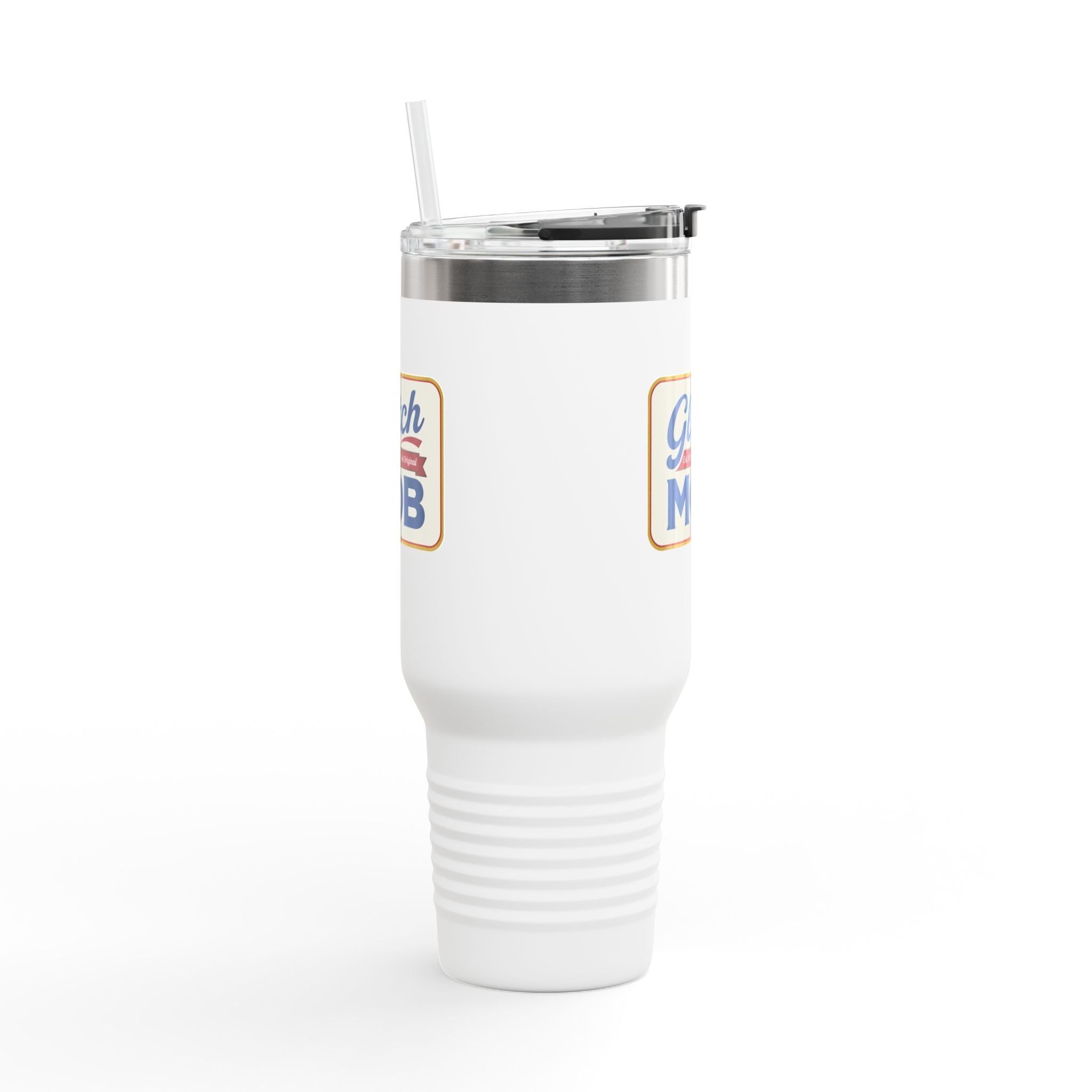 "Glitch Mob" Retro Logo Tumbler 40 oz Insulated