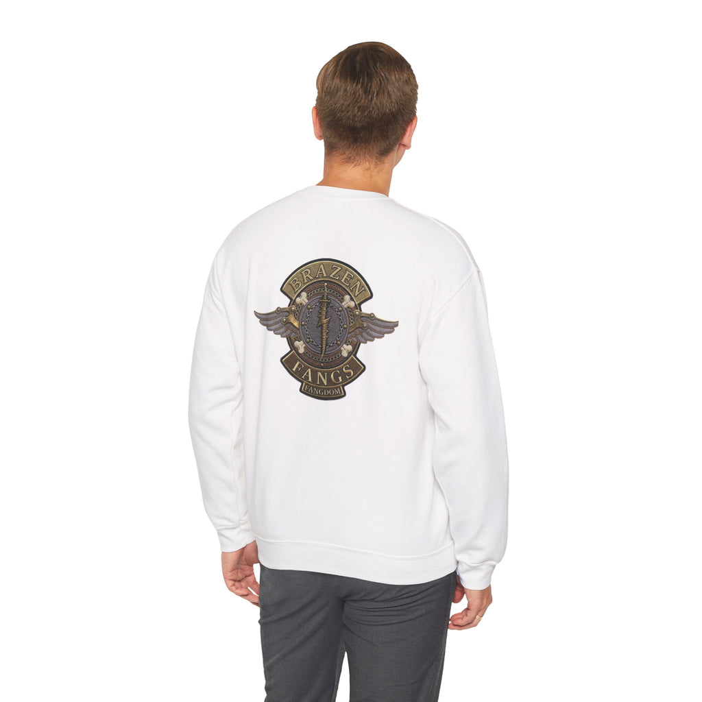 Brazen Fangs' Edition 1 Vintage Patch Crewneck Sweatshirt