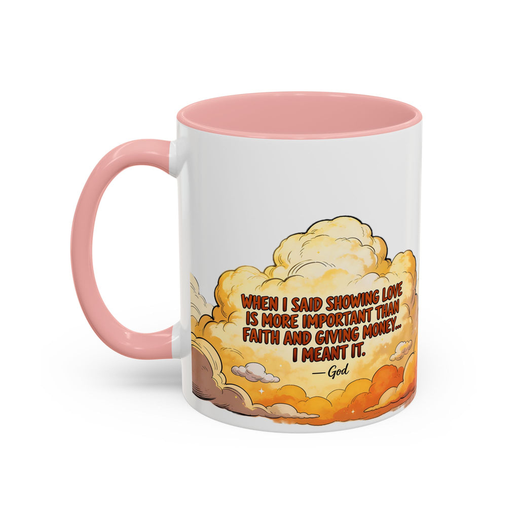 Godawfuls Coffee Mug — "Love is The greatest..." Inspirational Faith Coffee Mug
