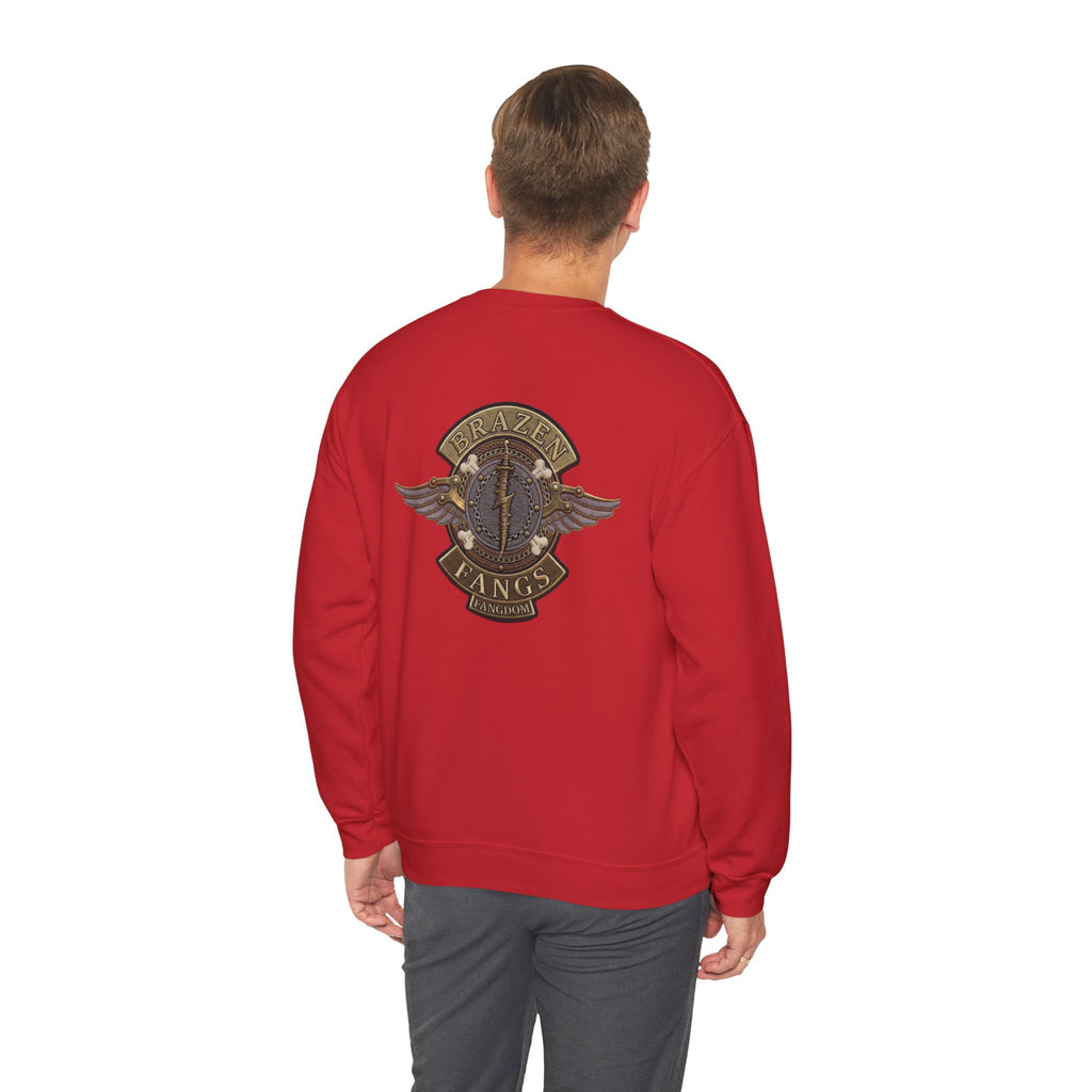 Brazen Fangs' Edition 1 Vintage Patch Crewneck Sweatshirt