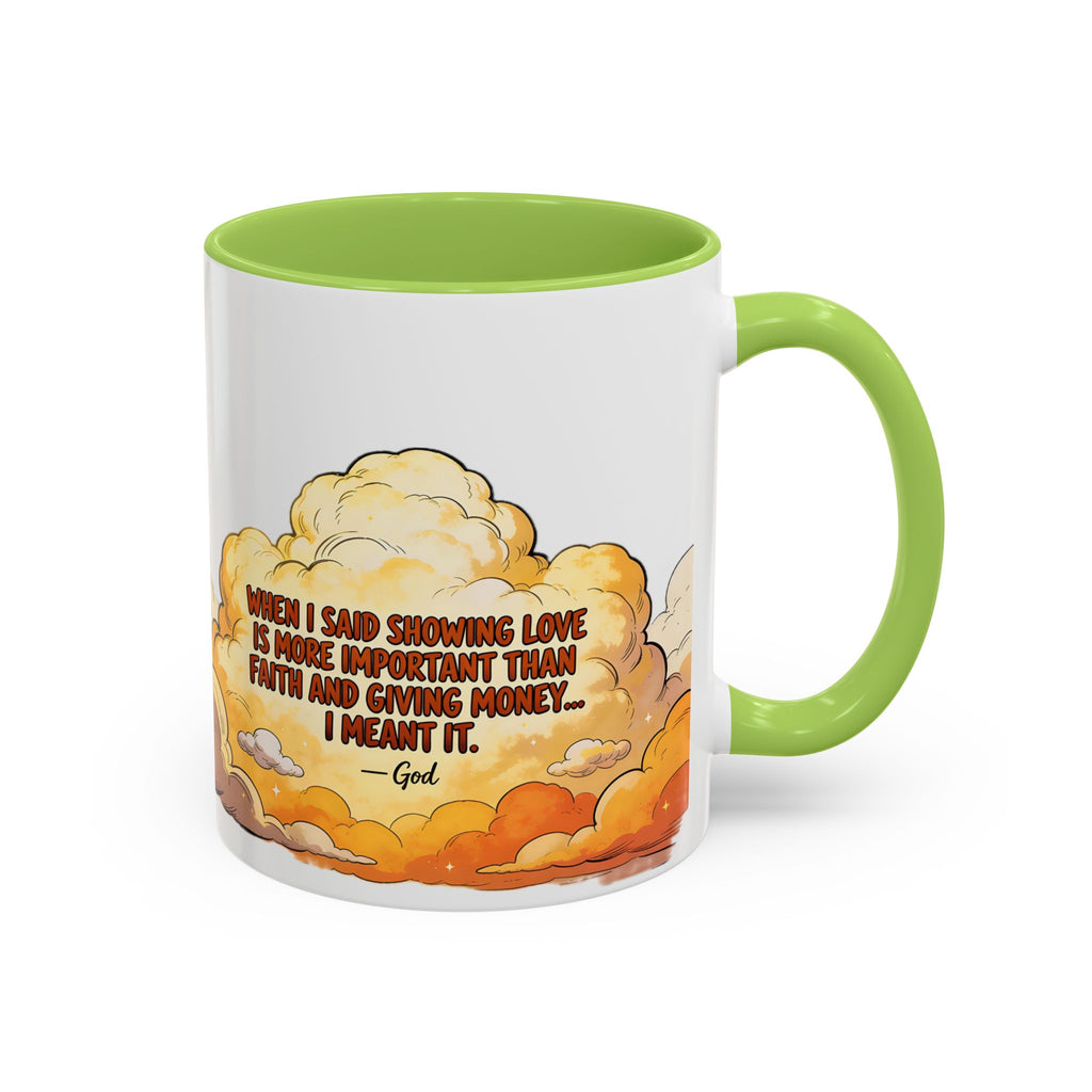 Godawfuls Coffee Mug — "Love is The greatest..." Inspirational Faith Coffee Mug